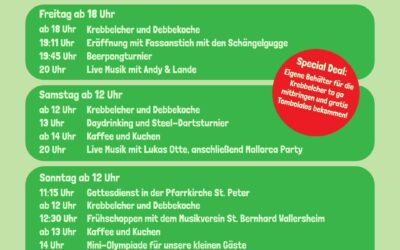 Krebbelchensfest 2026