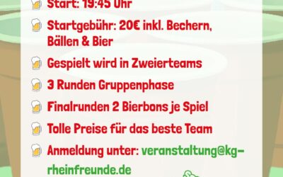 Bock auf Beerpong?🍻🏓